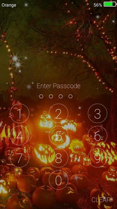halloween live wallpaper lock screen screenshot 6