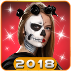 Scray Halloween Makeup & Photo Editor icône