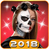 Scray Halloween Makeup & Photo Editor icon