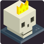 Halloween skeletons air hockey