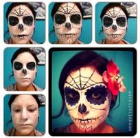 Halloween Makeup Step By Step capture d'écran 2