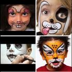 Kids halloween makeup आइकन