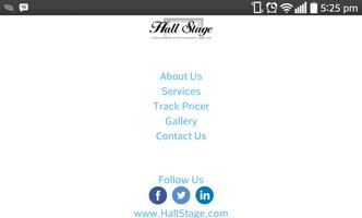 Poster Hall Stage Track Pricer