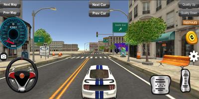 Top Speed - City Driver 3D plakat