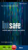 imsafe - mobile safety تصوير الشاشة 1