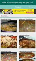 Hamburger Soup Recipes capture d'écran 1