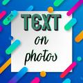 text on pictures - 500 font