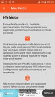 Meu Rastro 스크린샷 2