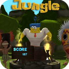 Sponge adventure run : Jungle Games أيقونة