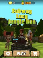 Subway Lucy Jungle Run Affiche