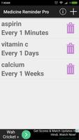 Medicine Reminder Pro ภาพหน้าจอ 1