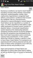 Heart Failure Nurse Care plan capture d'écran 3
