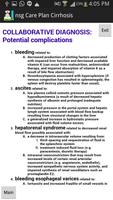 Nursing Care Plan Cirrhosis capture d'écran 2