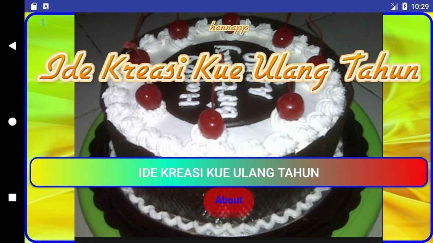 Kreasi Kue Ulang Tahun For Android APK Download