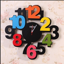 Reloj de pared de madera APK