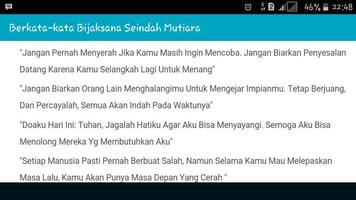 Kata Bijak Kehidupan 2017 Screenshot 2