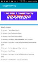 Tanggal Penting Affiche