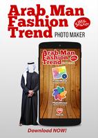 Arab Man Fashion Trend Affiche