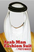 Arab Man Fashion Suit Affiche