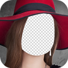 Girl Hat Selfie Photo Frames icône