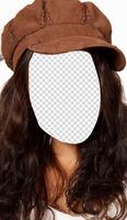Girl Hat Selfie Photo Frames capture d'écran 1