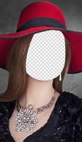 Girl Hat Selfie Photo Frames capture d'écran 2