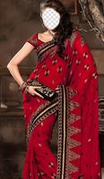 Indian Woman Saree Photo Frames 포스터