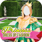 Princess Dress Up Fashion Photo Frames icône