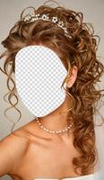Wedding Hairstyle Changer Photo Frames syot layar 1