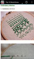 3 Schermata Top 10 Must-Know Hand Embroide