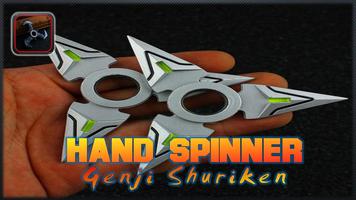 Hand Spinner Genji Shuriken poster