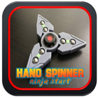 Hand Spinner Ninja Start icône