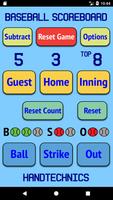 Baseball Scoreboard BSC Affiche
