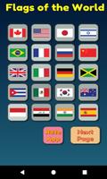 Poster Flags of the World Quiz Game