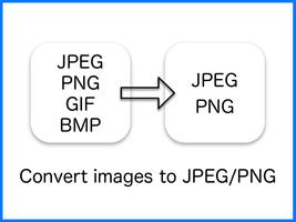 JPEG PNG Image File Converter पोस्टर
