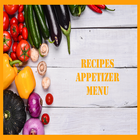 Recipes Appetizer Menu ícone