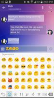 Handcent NextSMS Skin OnlyLove ภาพหน้าจอ 2