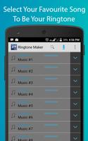 Audio Cutter Ringtone Maker capture d'écran 3