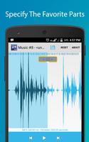 Audio Cutter Ringtone Maker capture d'écran 2