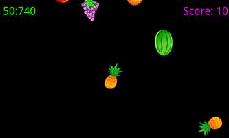 Kid Fruit Ninja captura de pantalla 1