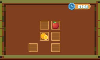برنامه‌نما Kids Memory Fruit - Freemium Match Game عکس از صفحه