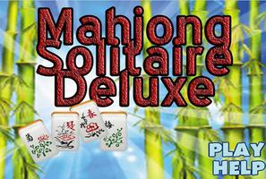 Mahjong Solitaire Deluxe Affiche