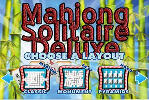 Mahjong Solitaire Deluxe screenshot 1