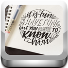 Ý tưởng Font chữ Viết tay biểu tượng