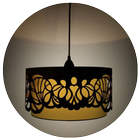Desenhos Handmade Lampshade ícone