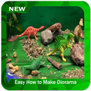 Prosta droga Make Diorama aplikacja