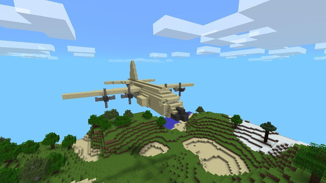 Simply minecraft. Самолёт в майнкрафт. Самолёт майнкрафт постройка. Minecraft Cargo plane. Идеи для самолёта в майнкрафт.