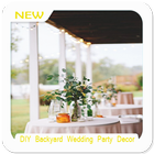 DIY Backyard Wedding Party Decor آئیکن
