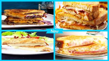 Melty Grilled Cheese Recipes poster