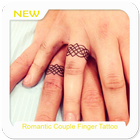 Icona Idee per il tatuaggio a dito delle coppie romant